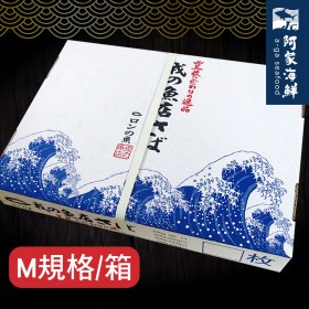 【阿家海鮮】挪威薄鹽大鯖魚片禮盒-戎M- 4kg±10%/箱(約24片)